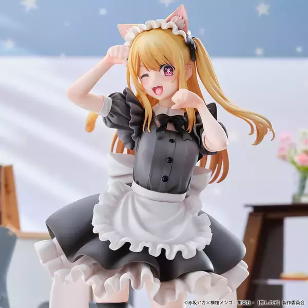 にゃんにゃん♪ 「【推しの子】」ルビーが猫耳メイド姿で立体化！背中の大きなリボンなど後ろ姿までキュート！