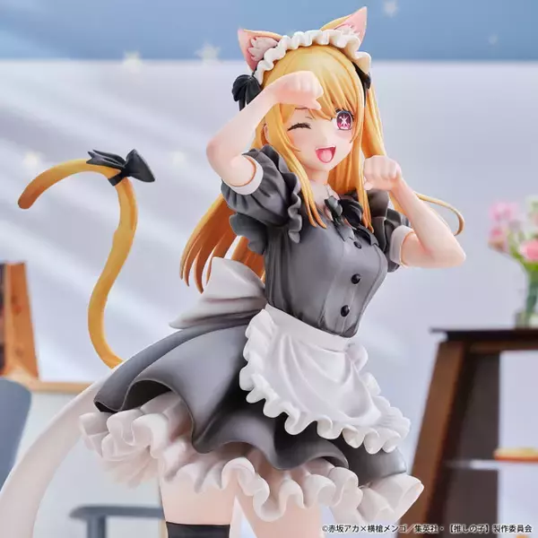 「にゃんにゃん♪ 「【推しの子】」ルビーが猫耳メイド姿で立体化！背中の大きなリボンなど後ろ姿までキュート！」の画像