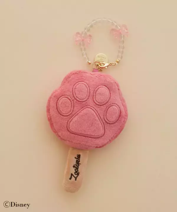 「ディズニー「ズートピア２」ニックのふさふさしっぽチャームが登場！「Maison de FLEUR」とコラボレーション」の画像