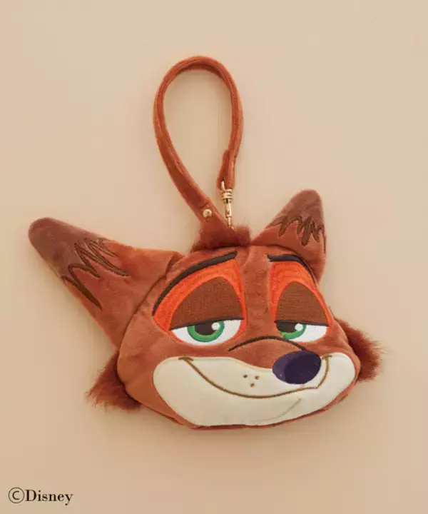 「ディズニー「ズートピア２」ニックのふさふさしっぽチャームが登場！「Maison de FLEUR」とコラボレーション」の画像