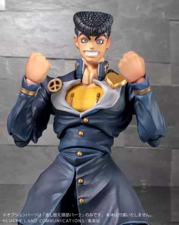 「“ドララララララララーッ”「ジョジョ」クレイジー・ダイヤモンドの超像可動フィギュアが登場ッ!!クリアピンク＆ゴールドの豪華仕様!!」の画像