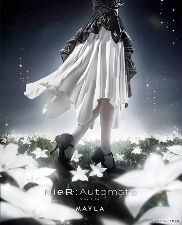 「NieR:Automata」2Bの衣装の柄も忠実再現！“月の涙”モチーフに泣けちゃう…「MAYLA」アイコニックスカートが登場