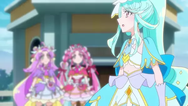 「「名探偵プリキュア！」夏休み！あんなたちは花壇の百日草の花だけが切り取られていることに気づき…第30話先行カット」の画像
