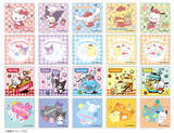 「ポムポムプリンやシナモロールなどのオリジナルシール付き♪ サンリオキャラクターズのパンが登場！ 全20種類のシールはコンプしたい☆」の画像2