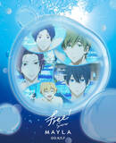 「「Free!」水中で輝く遙、真琴、凛、渚、怜たちをイメージ！「MAYLA」リボンが華やかなパンプス登場【56%OFFセール中】」の画像2