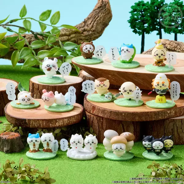 “暑くって動けないんだよッ” ちいかわたちの可愛いフィギュア入りチョコが登場！ 「パキシパキ」「ウラ イーハェィ」などセリフも楽しめる