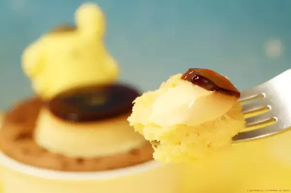 「「ポムポムプリン」×パステルコラボで初登場♪ 4月限定スイーツにすごろくも楽しめる☆特別なシフォンケーキ」の画像