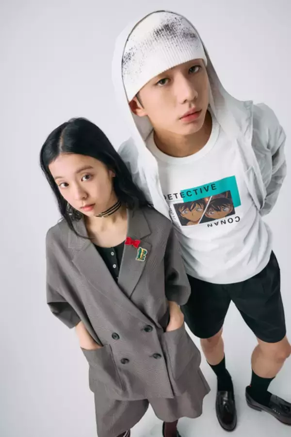 驚異の全44アイテム☆「名探偵コナン」“パラパラ”踊るコナンや千速がデザイン！アパレル＆雑貨登場　「アダストリア」コラボ【5月9日～】