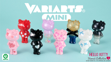 「サンリオ」キティのキュート＆ポップなデザインが可愛い！手のひらサイズのミニフィギュアが登場