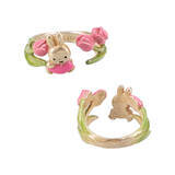 「「ミッフィー」12か月の“誕生花”をモチーフにしたリング登場！ アクセサリーブランド「Palnart Poc」とコラボ」の画像4