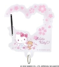 桜デザインのキティちゃんがラブリー♪ 「サンリオ」春を先取りしたアクリルカラビナがカプセルトイに登場