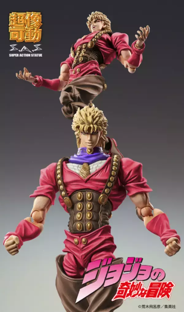 「首だけのディオも再現できる！ 「ジョジョ」ディオの超像可動フィギュアが登場ッ!!」の画像