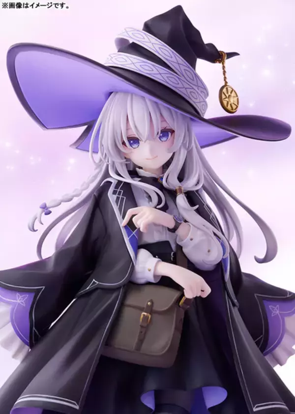 「“そう、私です”「魔女の旅々」“灰の魔女”イレイナが立体化！ 印象的なマントから覗く紫色の裏地や色彩も再現」の画像