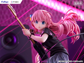 「ぼざろ」後藤ひとりがライブシーンを再現した1/7スケールフィギュアに！真剣な表情やステージ演出までこだわり♪