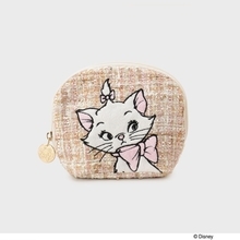 「ディズニー」マリーちゃんの華やかで上品な“大人かわいい”雑貨登場♪ ツィードポーチ・リップケース・トート