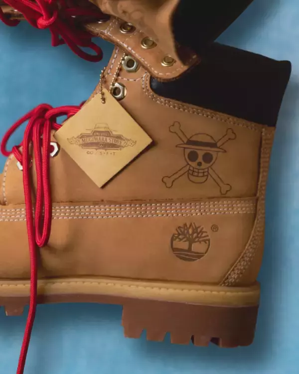 「ONE PIECE」Timberlandコラボ描き下ろしイラストのコレクション登場！ 名古屋PARCO店でコラボブーツと限定Tシャツを先行展開！