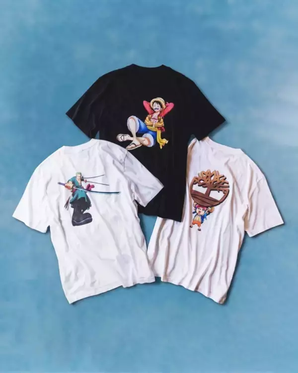 「「ONE PIECE」Timberlandコラボ描き下ろしイラストのコレクション登場！ 名古屋PARCO店でコラボブーツと限定Tシャツを先行展開！」の画像