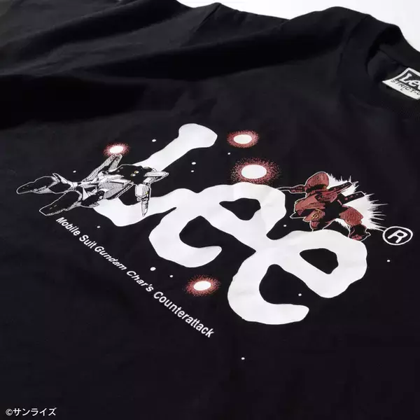 「ガンダム 逆襲のシャア」×Leeコラボ！デニムジャケットやFLeeasy、Tシャツ全7種が登場