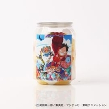 「ワンピース」エッグヘッド編の麦わらの一味＆Dr.ベガパンクがデザイン♪ 自販機で買えるコラボ冷凍ケーキ缶が登場