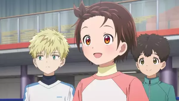 「冬アニメ「メダリスト」夜鷹純と鉢合わせた司は、彼のジャンプを必死で真似して学ぼうとして…第18話先行カット」の画像