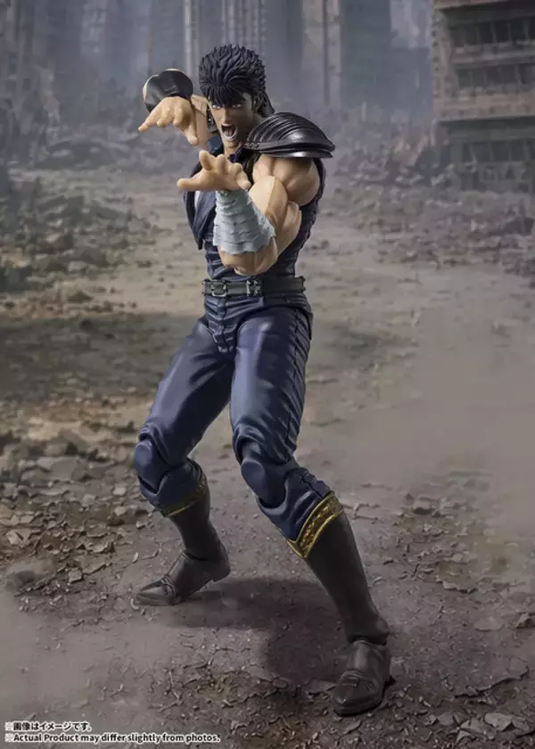 「あたたたーッ!!「北斗の拳」北斗百裂拳が再現できる!? ケンシロウのアクションが楽しめる最新フィギュアが登場」の画像