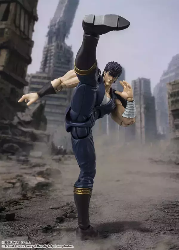 「あたたたーッ!!「北斗の拳」北斗百裂拳が再現できる!? ケンシロウのアクションが楽しめる最新フィギュアが登場」の画像