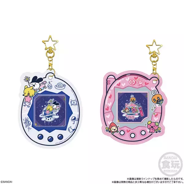 「「たまごっち」初代・白や、てんしっち、最新・Tamagotchi Paradiseまで全14種♪ 30周年記念のカードホルダーが登場」の画像