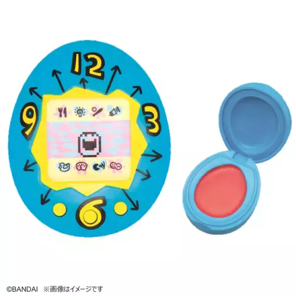 「初代「たまごっち」パケがリップ＆チークに♪ なつかしカワイイ全6種の本格コスメ登場」の画像