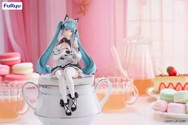 「「勝利の女神：NIKKE」シンデレラやプリバディをカップ麺の蓋にちょこん♪ 「ヌードルストッパーフィギュア」になって登場！」の画像