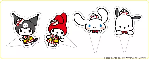 「「サンリオ」シナモロール、クロミらが“ストロベリーカフェ”開店♪ パンケーキやハンバーガー、ドリンクを提供」の画像