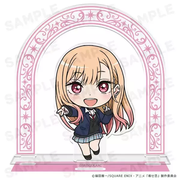「着せ恋」喜多川さんのギャルピース姿をかわいくデフォルメ♪ キャラスタンド、雫たんステッカーなど新作グッズが登場☆