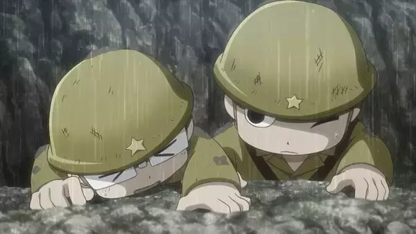 映画「ペリリュー」楽園が、地獄になる―田丸（CV:板垣李光人）と吉敷（CV:中村倫也）の友情を収めた場面写真お披露目