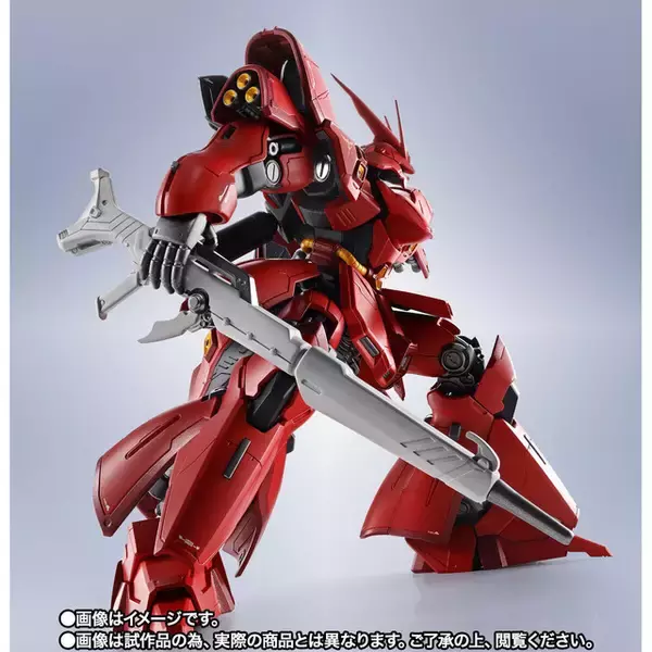 【大好評】サザビー METAL ROBOT魂版の抽選販売がスタート！シャアの代名詞の“赤”が映えるフィギュア