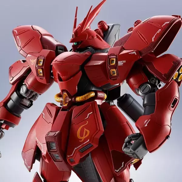 「【大好評】サザビー METAL ROBOT魂版の抽選販売がスタート！シャアの代名詞の“赤”が映えるフィギュア」の画像