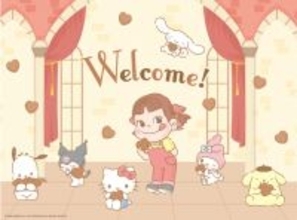 「サンリオ」×「ペコちゃん」コラボも！レトロ可愛い＆チョコの相性は無敵♪ 不二家のバレンタインイベントが開催