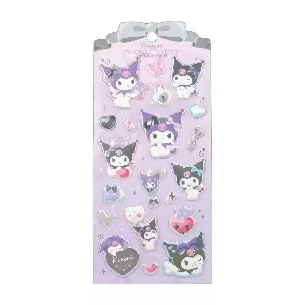 クロミ推し集まれ～♪ 「サンリオ」クロミのぷっくりシールや夢かわデザインのシールなどが予約受付中