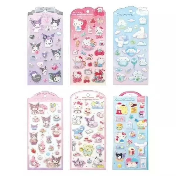 「クロミ推し集まれ～♪ 「サンリオ」クロミのぷっくりシールや夢かわデザインのシールなどが予約受付中」の画像