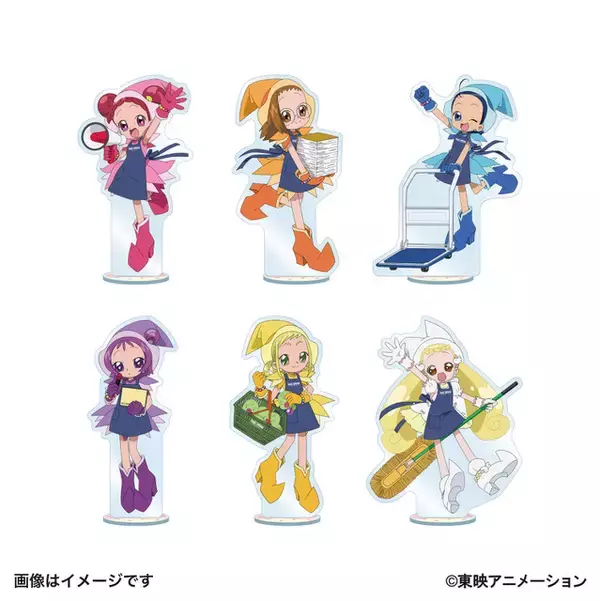 「「おジャ魔女どれみ」どれみたちがヴィレヴァンでお手伝い♪ アクスタほか描き下ろしグッズ登場」の画像