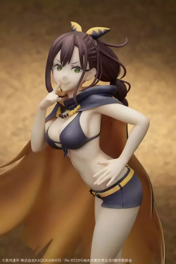 「「リゼロ」“お師様！待ってたッスよ～！”星番・シャウラが立体化！露出度の高いホットパンツと黒ビキニは必見☆」の画像