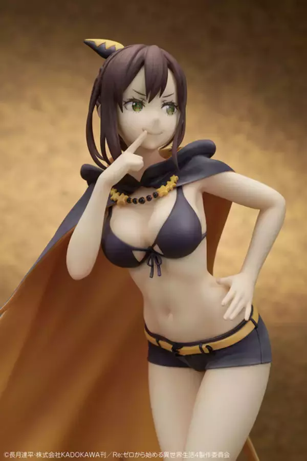 「「リゼロ」“お師様！待ってたッスよ～！”星番・シャウラが立体化！露出度の高いホットパンツと黒ビキニは必見☆」の画像