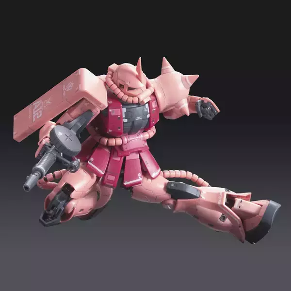 「“当たらなければどうということはない”「RG 1/144 MS-06S ザクII」が抽選販売中！ 組立工程を変えるとされるアドヴァンスドMSジョイントを採用したキット」の画像