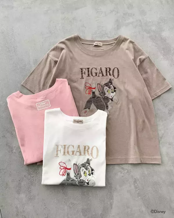 「ディズニー」猫好き必見！フィガロのお顔ポーチがかわいすぎ♪ ピノキオやジミニ―・クリケットデザインのTシャツ＆トートバッグも！