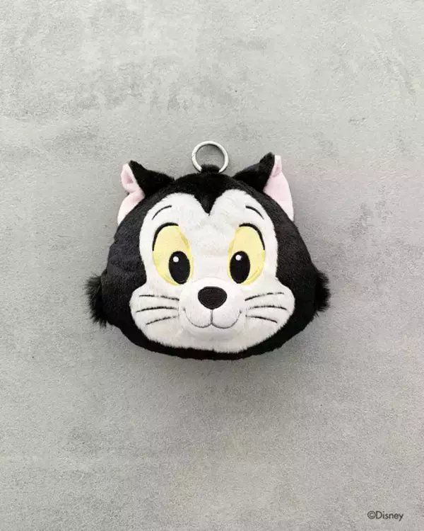 「「ディズニー」猫好き必見！フィガロのお顔ポーチがかわいすぎ♪ ピノキオやジミニ―・クリケットデザインのTシャツ＆トートバッグも！」の画像