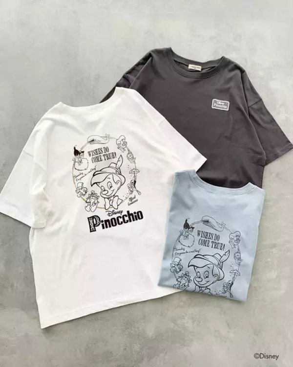 「「ディズニー」猫好き必見！フィガロのお顔ポーチがかわいすぎ♪ ピノキオやジミニ―・クリケットデザインのTシャツ＆トートバッグも！」の画像