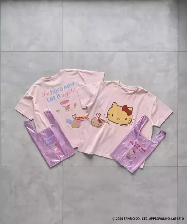 キティ&ウサハナが可愛すぎる♪ サンリオ×STRIPE CLUB夏コレ登場！ 日焼け＆モノトーン＆レトロポップなグッズが勢揃い