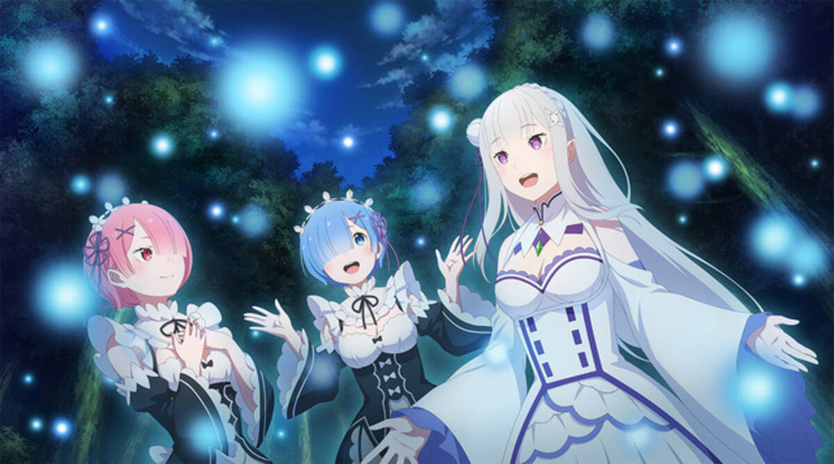 エミリア＆ラム＆レムが夜の森を探索♪「リゼロ」新作公式ゲーム 