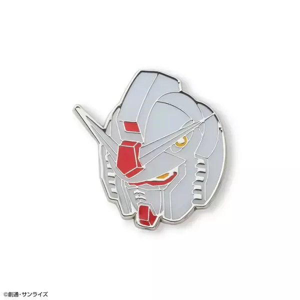 「「ガンダム」ザク、ジオング、百式が“生首”ピンズに！新作グッズ登場」の画像