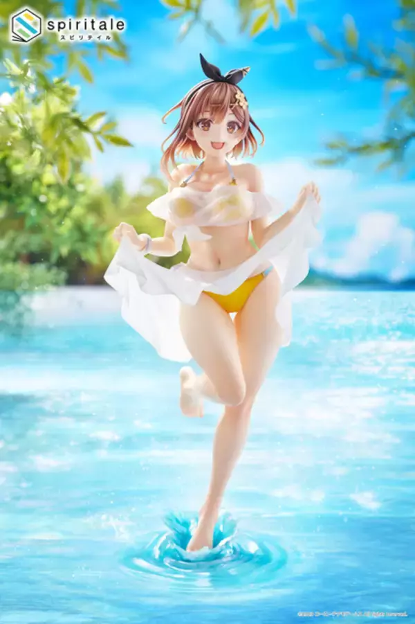 「「ライザのアトリエ3」ライザが水着姿で1/6スケールフィギュア化！水辺を元気よく駆ける一瞬をダイナミックに再現」の画像