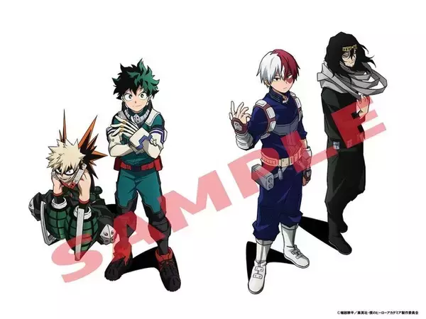 「「ヒロアカ」BD&DVDの店舗別特典ビジュアル公開！ ヒーローたちのバトルや下校風景を描き下ろし」の画像