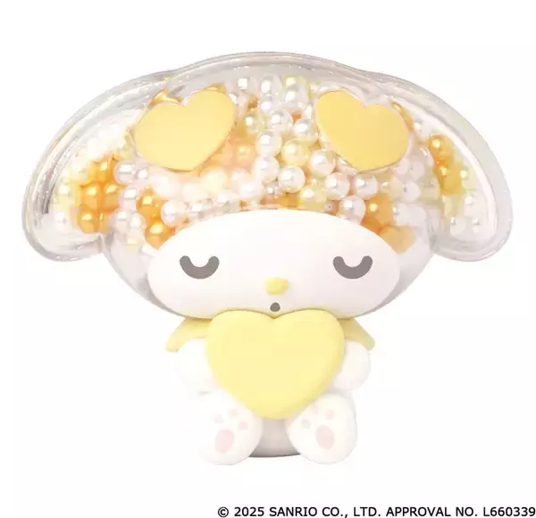 「「サンリオ」マイメロちゃんのカラフルビーズがときめく♪ クリア素材しか勝たん！ マスコットがカプセルトイに登場」の画像